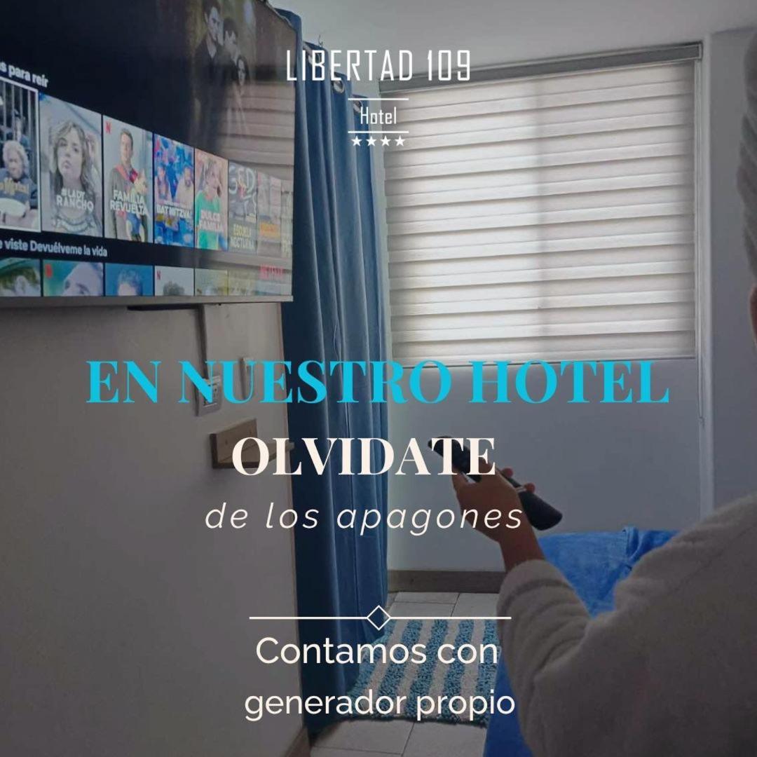 Libertad 109 Hotel Con Generador Electrico La Libertad Extérieur photo